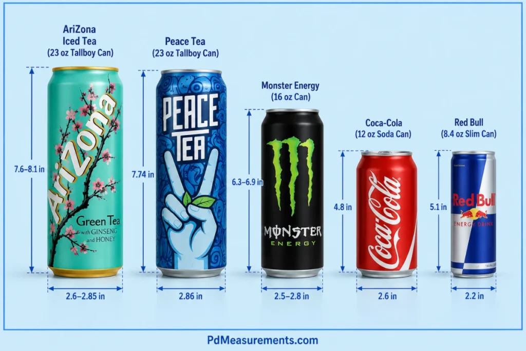 arizona-tea-can-vs-other-beverage-cans