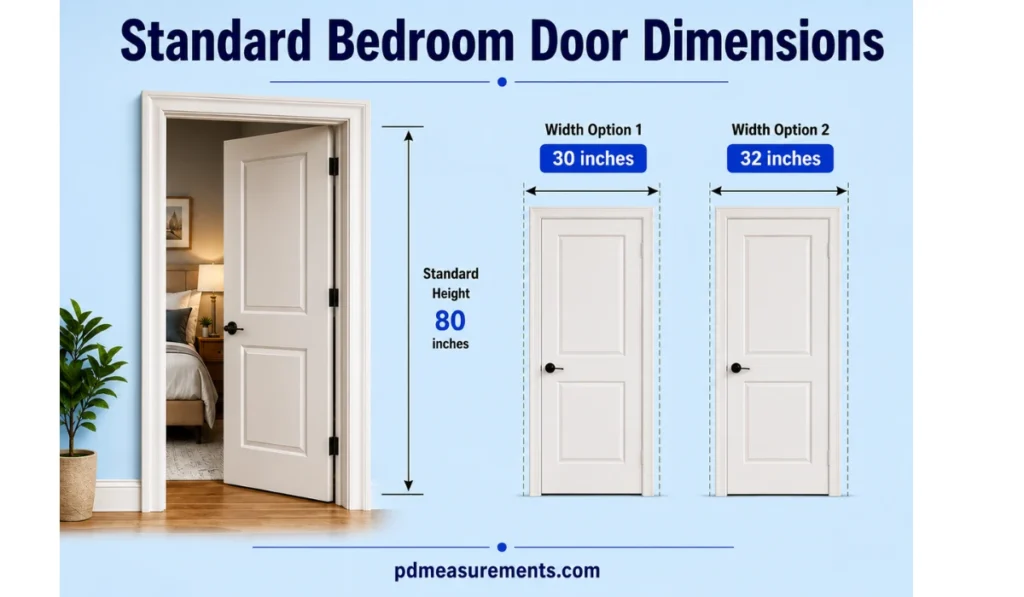 Standard Bedroom Door Dimensions