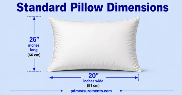 Standard Pillow Dimensions