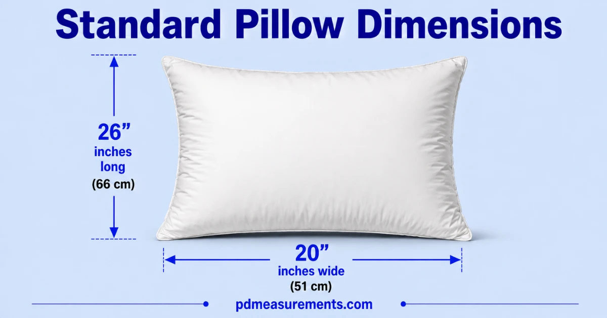 Standard Pillow Dimensions
