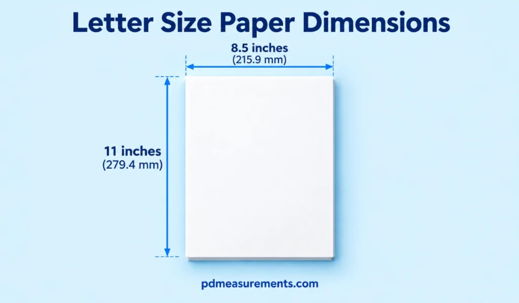 letter-size-paper-dimensions