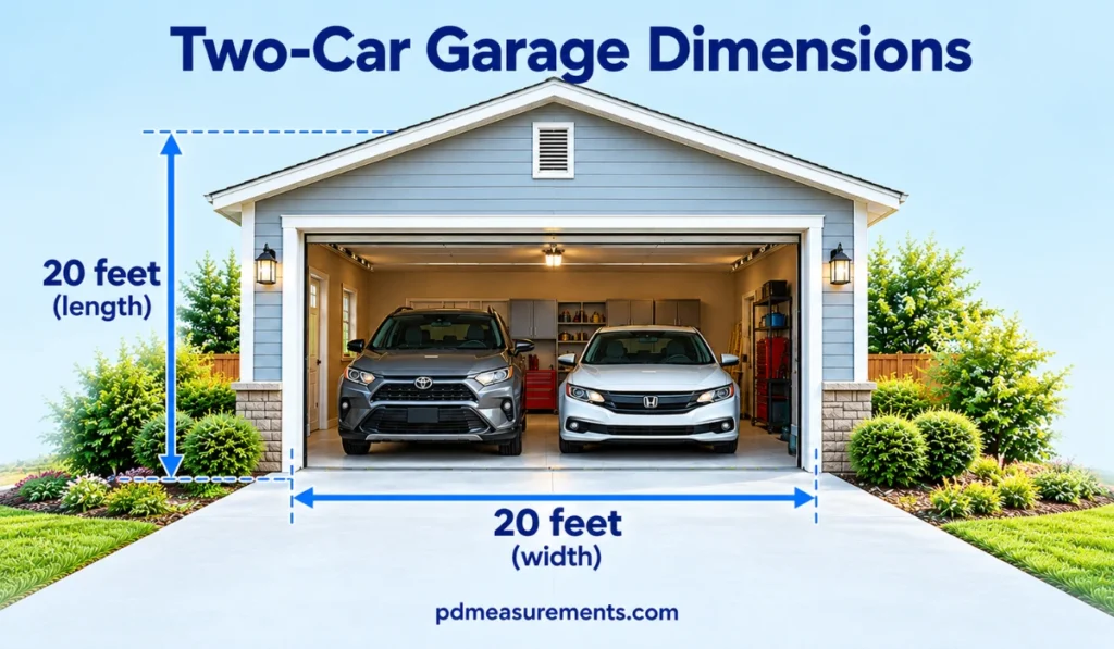 two-car-garage-dimensions